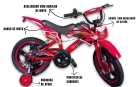 BIKE MOTO CROSS VERMELHA ARO 16